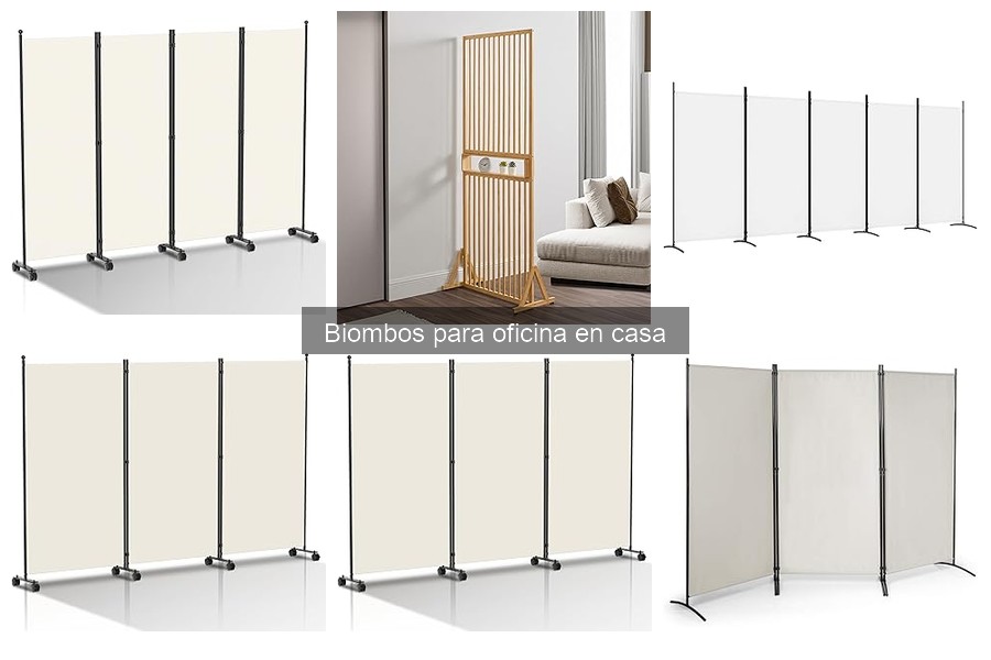 Tipos de biombos para oficina en casa: guía de selección