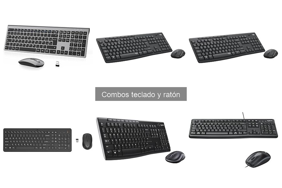 Tipos de combos de teclado y ratón: guía completa