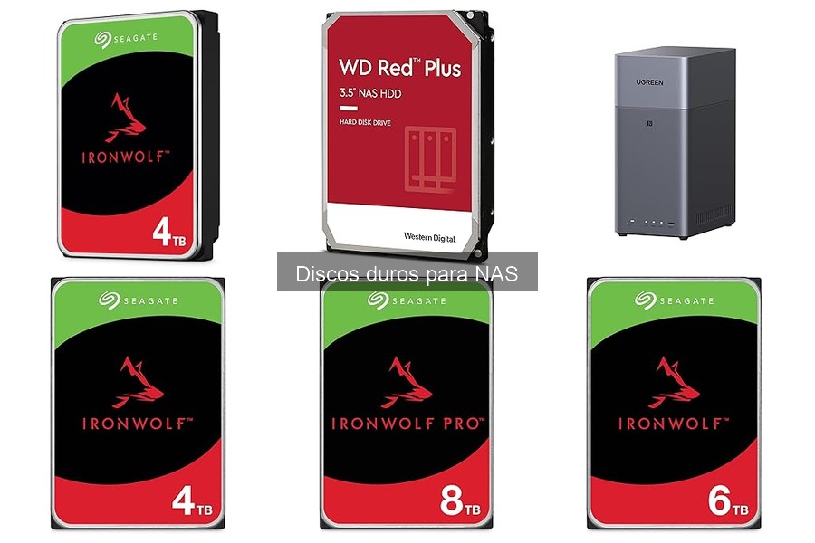 Tipos de discos duros para NAS: HDD vs. SSD y más