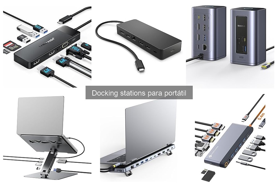 Tipos de Docking Stations para Portátil: Características y Usos