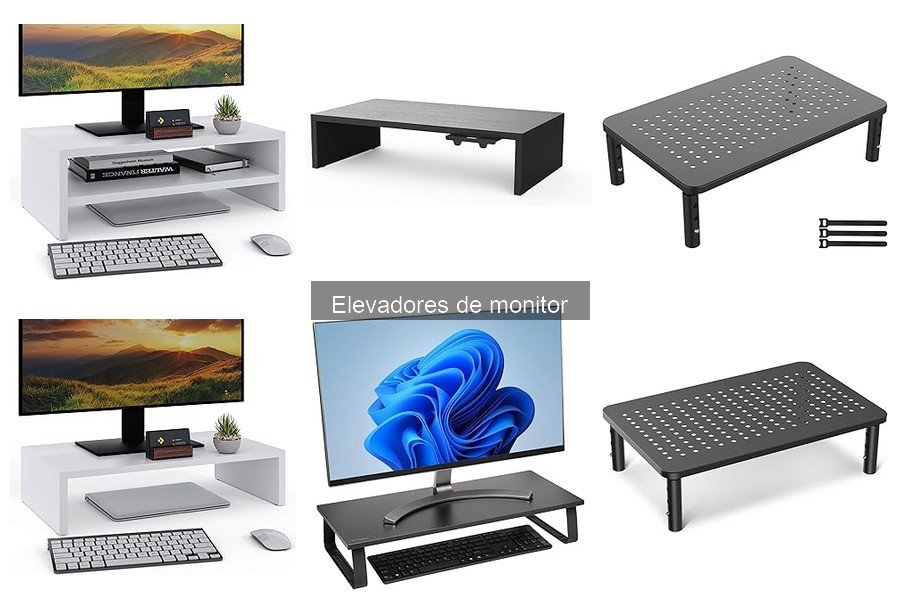 Tipos de Elevadores de Monitor: Guía Completa y Características