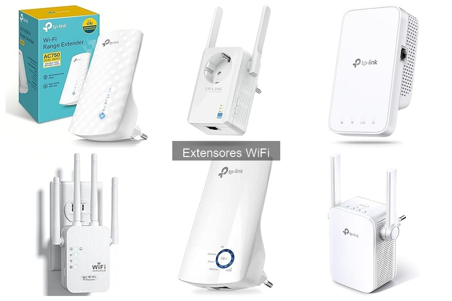 Tipos de extensores WiFi: comparativa y usos