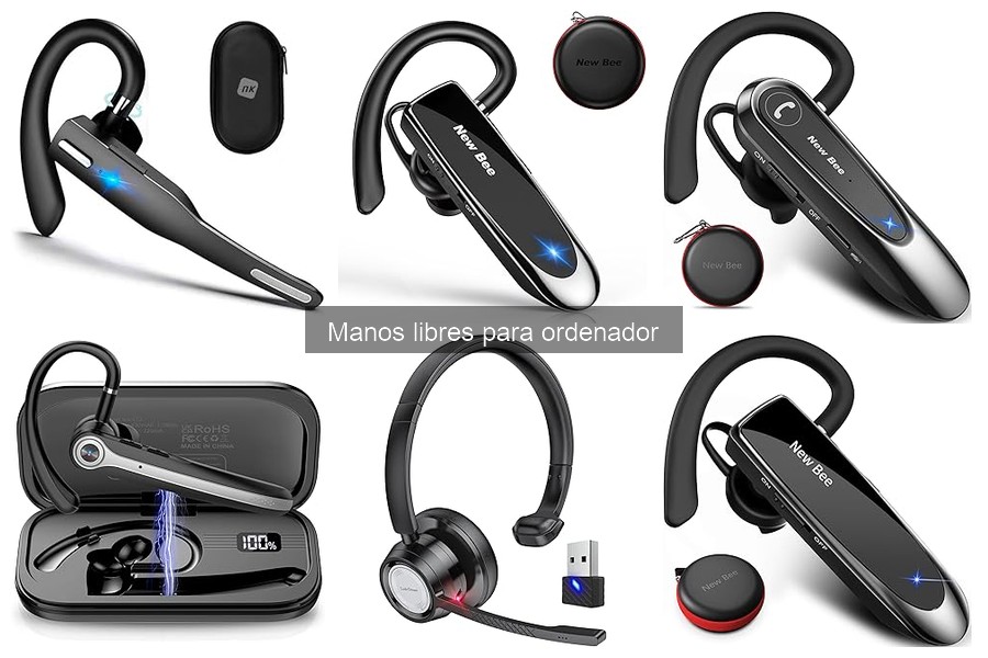 Tipos de manos libres para ordenador: guía completa