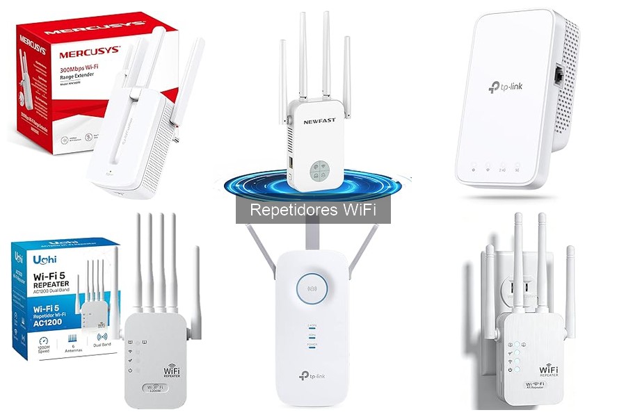 Tipos de repetidores WiFi: Guía y características esenciales