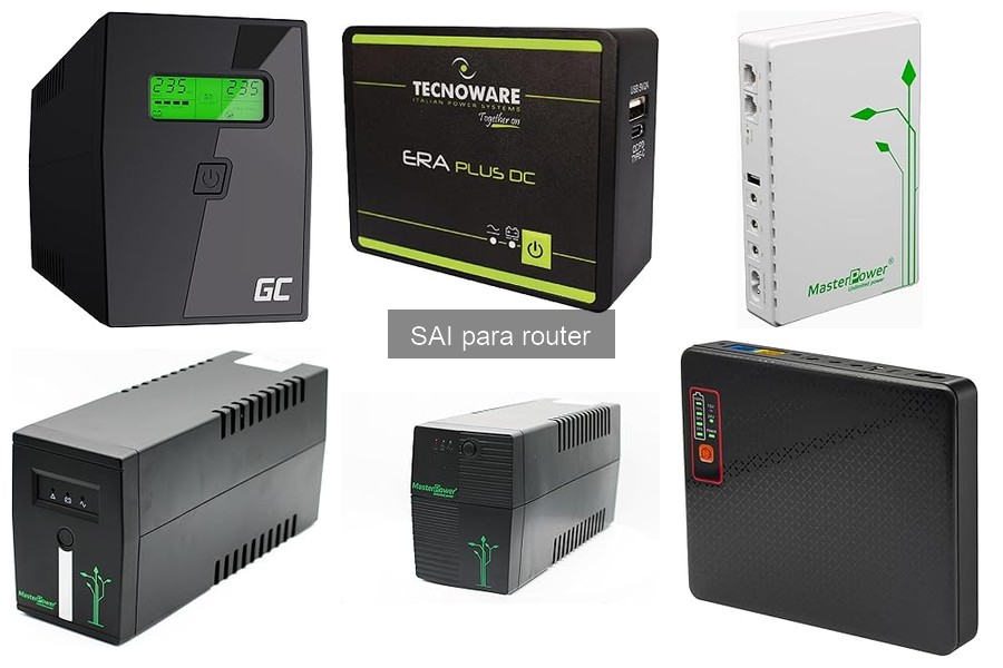 Tipos de SAI para router: ¿Cuál es el adecuado para ti?