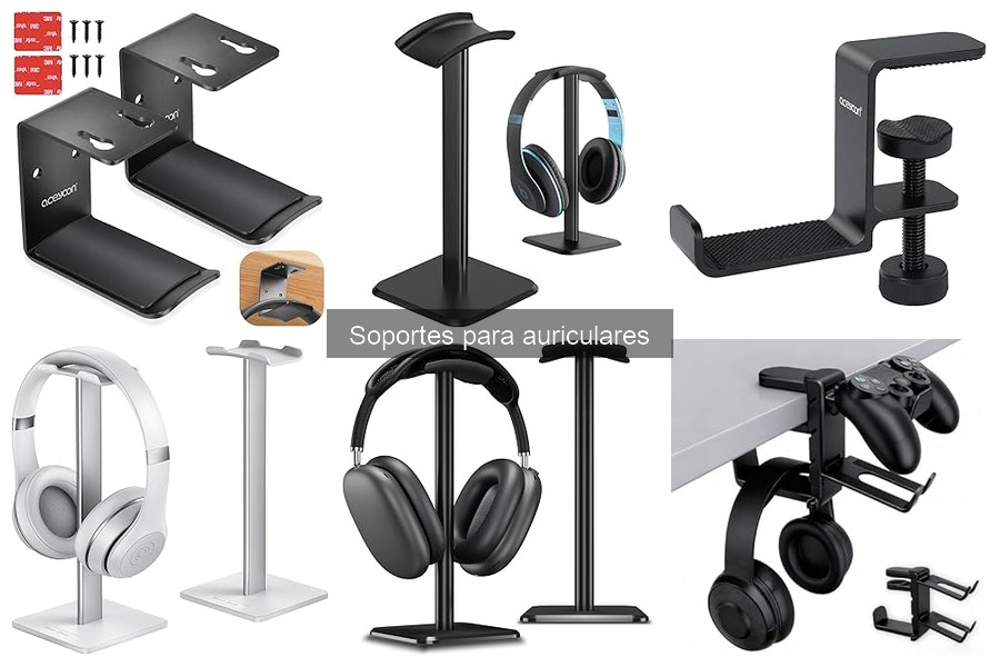 Tipos de soportes para auriculares: guía completa