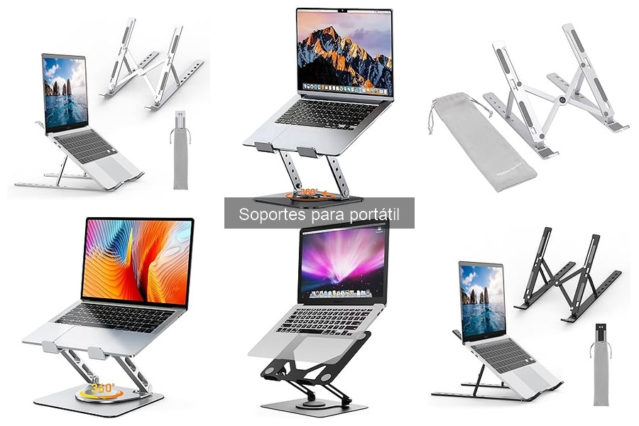 Tipos de soportes para portátil: Guía completa