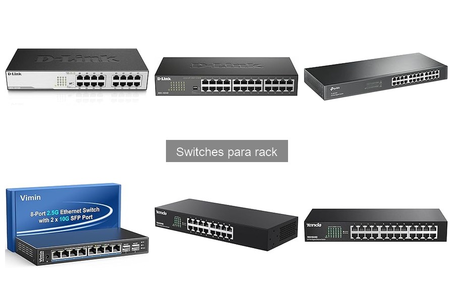 Tipos de switches para rack: gestionados y no gestionados