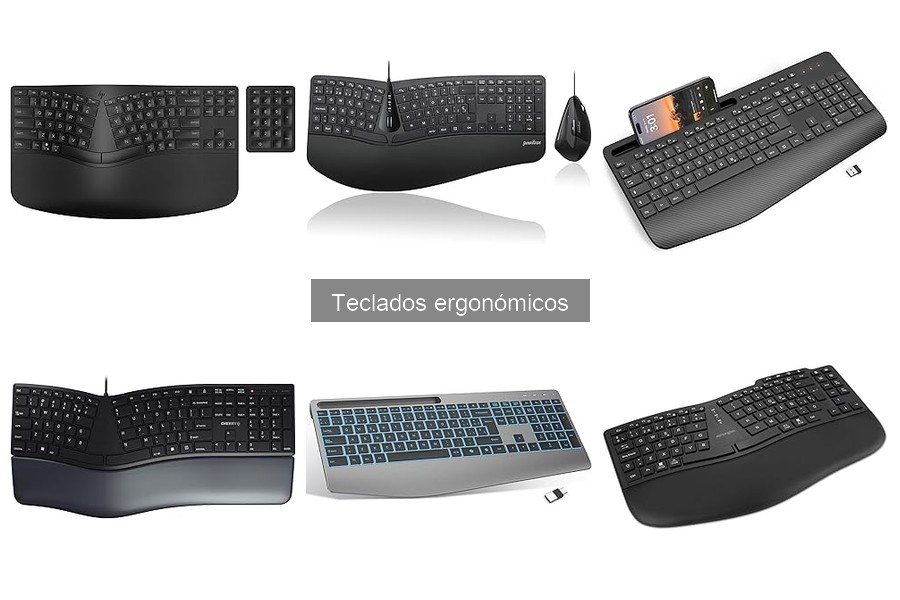 Tipos de teclados ergonómicos: ¿cuál elegir para tu oficina?