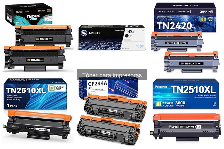 Tóner para impresoras: Dónde comprar al mejor precio