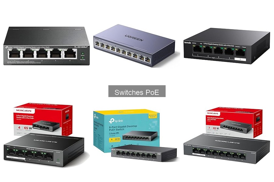 Ventajas de Switches PoE en Oficinas: Ahorra y Simplifica
