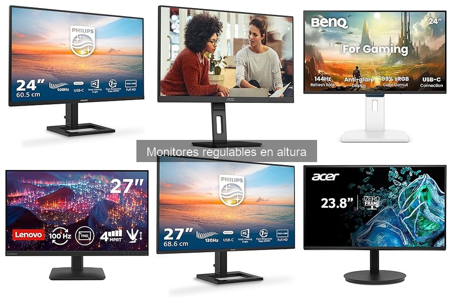 Ventajas de un Monitor Regulable en Altura para tu Oficina