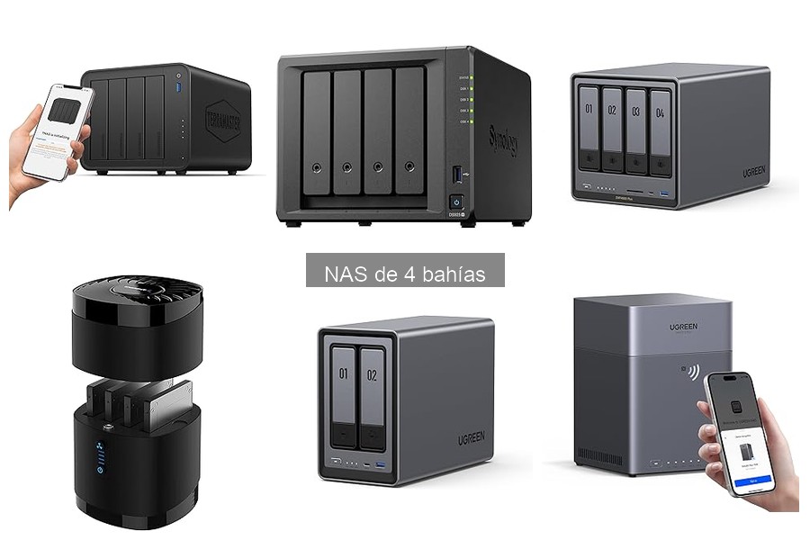 Ventajas de un NAS de 4 bahías para tu oficina