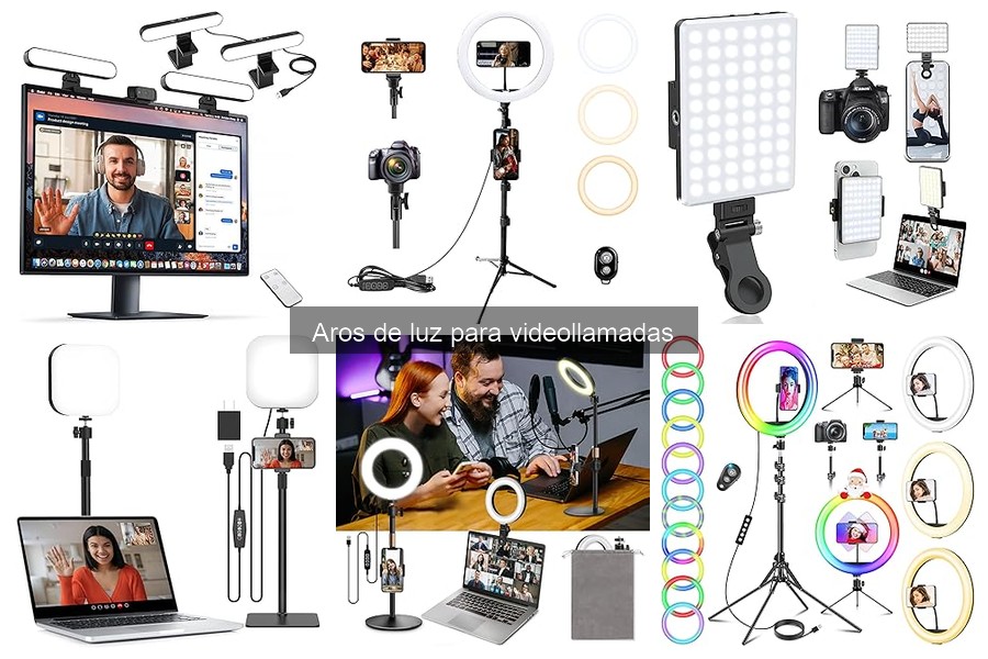 Ventajas de usar aros de luz para videollamadas