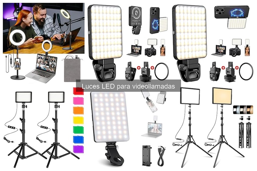 Ventajas de usar luces LED para videollamadas