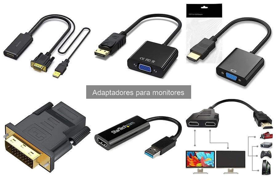 Ventajas y desventajas de adaptadores para monitores