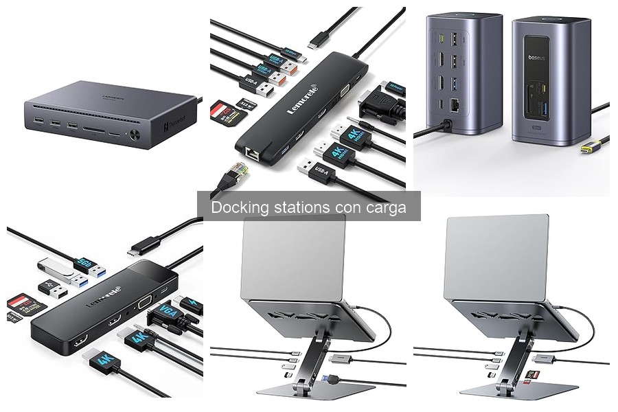 Ventajas y desventajas de docking stations con carga