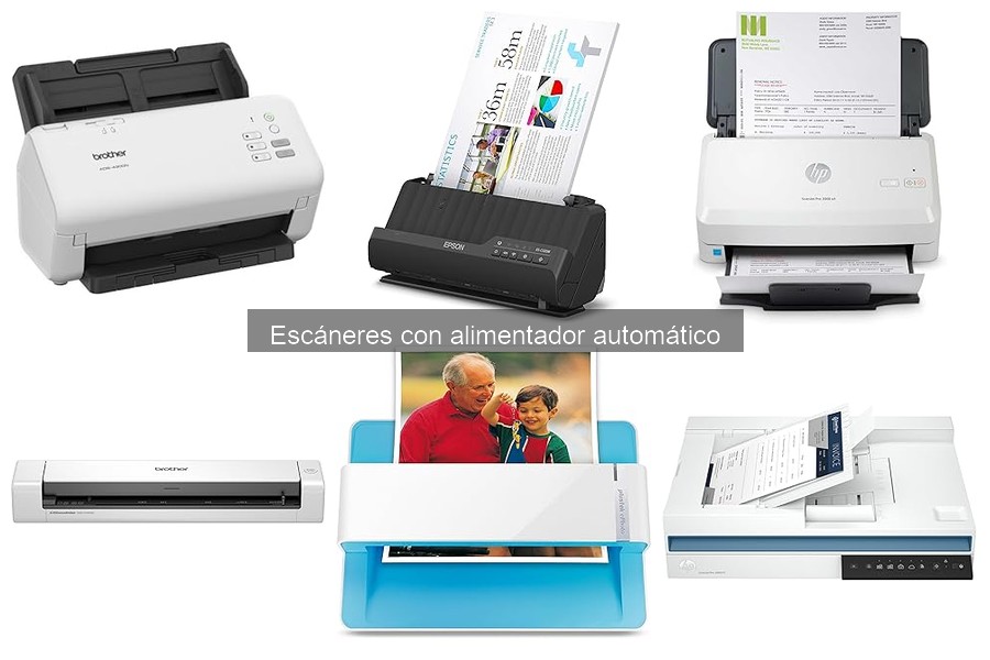 Ventajas y desventajas de escáneres con alimentador automático