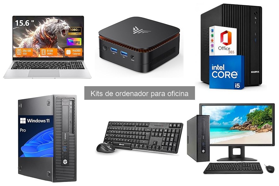 Ventajas y desventajas de kits de ordenador para oficina