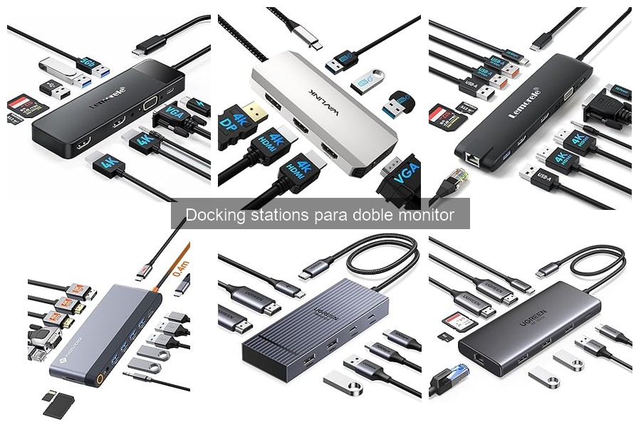 Ventajas y desventajas de las docking stations para doble monitor