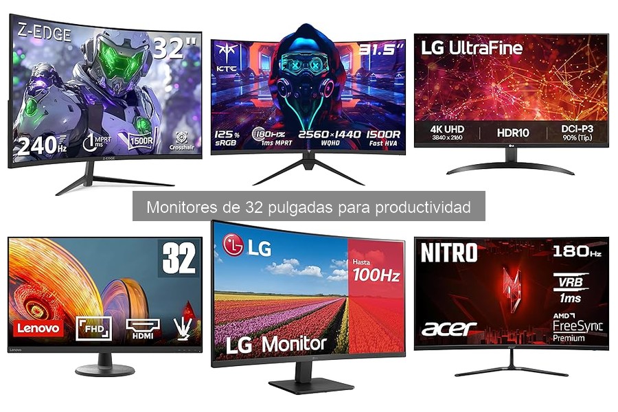 Ventajas y desventajas de los monitores de 32 pulgadas