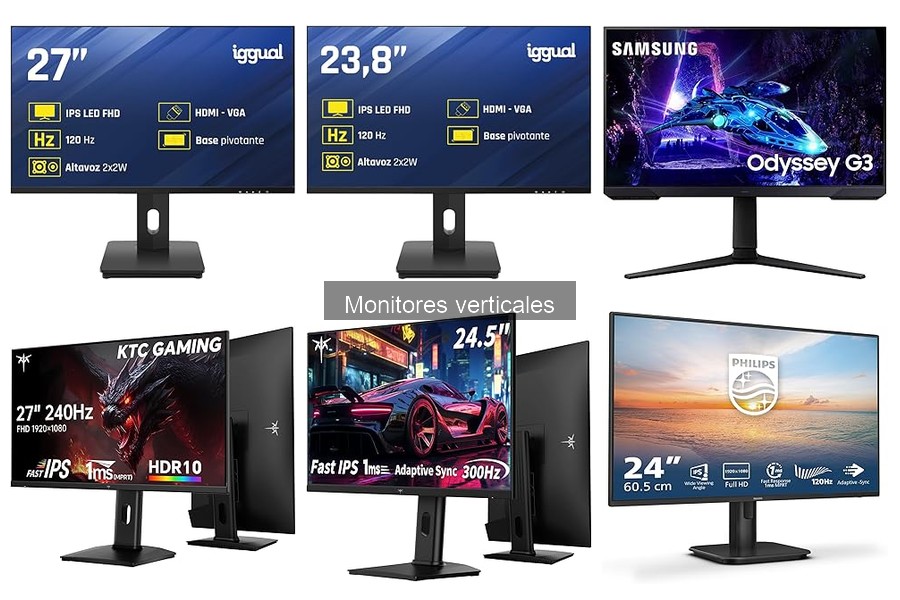 Ventajas y desventajas de los monitores verticales.