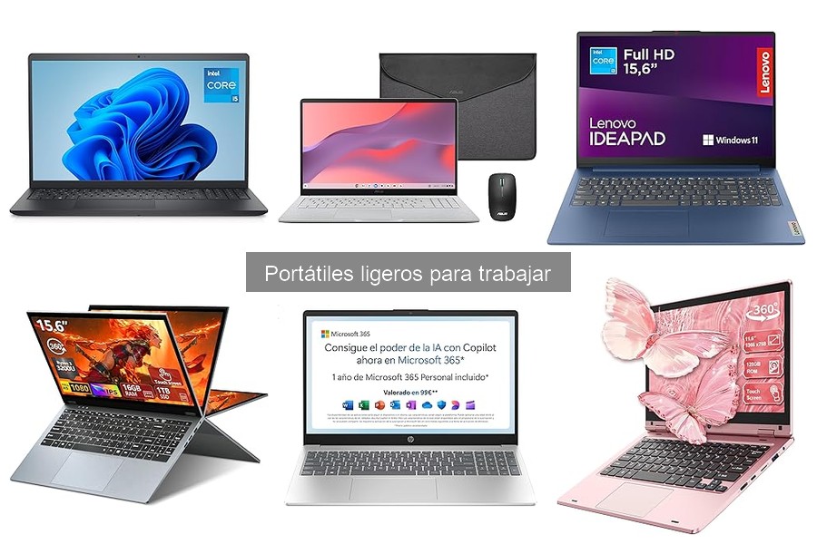Ventajas y desventajas de los portátiles ligeros para trabajo