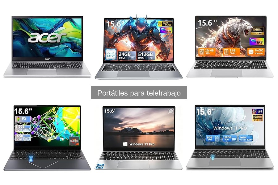 Ventajas y desventajas de los portátiles para teletrabajo