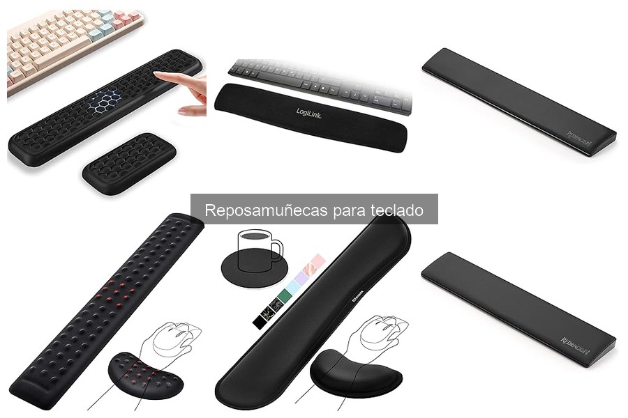 Ventajas y desventajas de los reposamuñecas para teclado