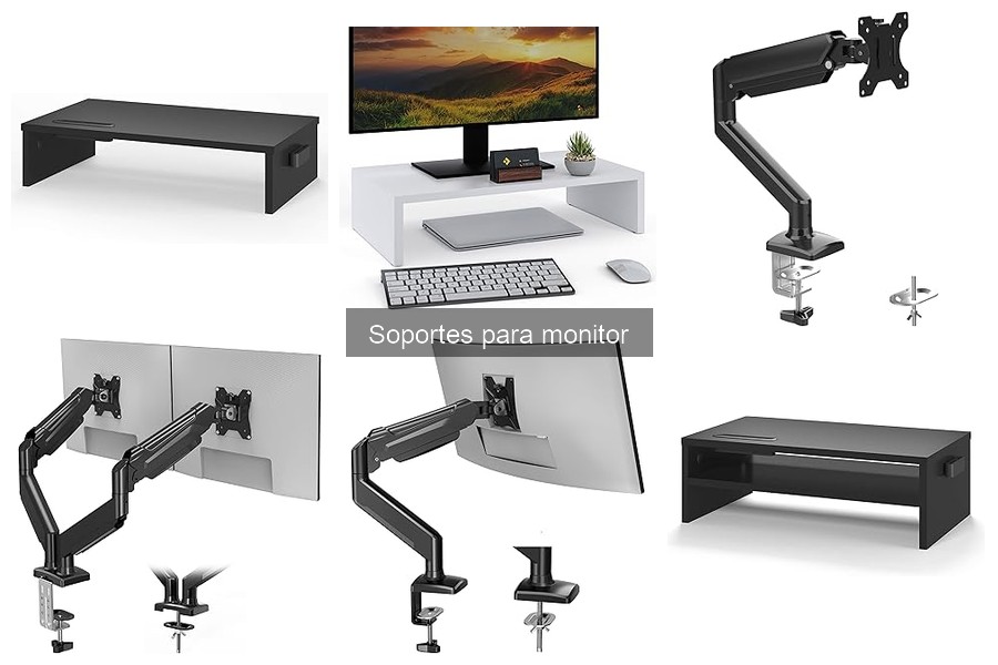 Ventajas y desventajas de los soportes para monitor
