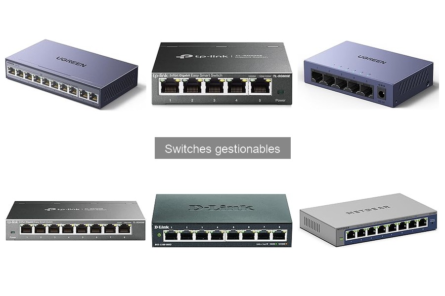 Ventajas y desventajas de los switches gestionables