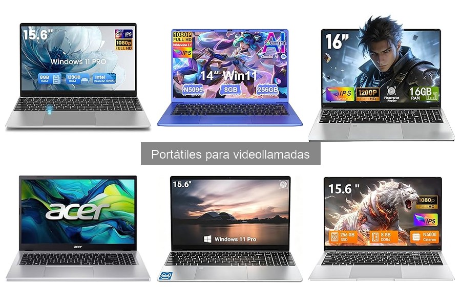 Ventajas y desventajas de portátiles 2 en 1 para videollamadas