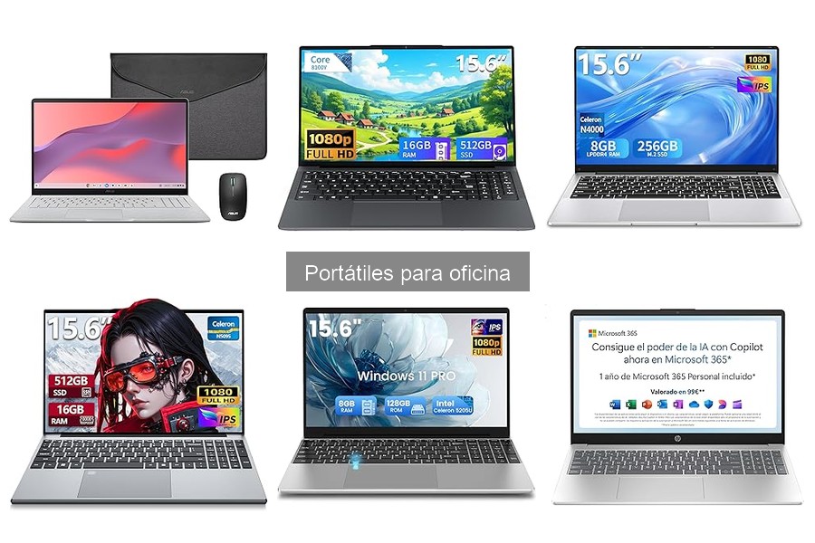 Ventajas y desventajas de usar portátiles en la oficina